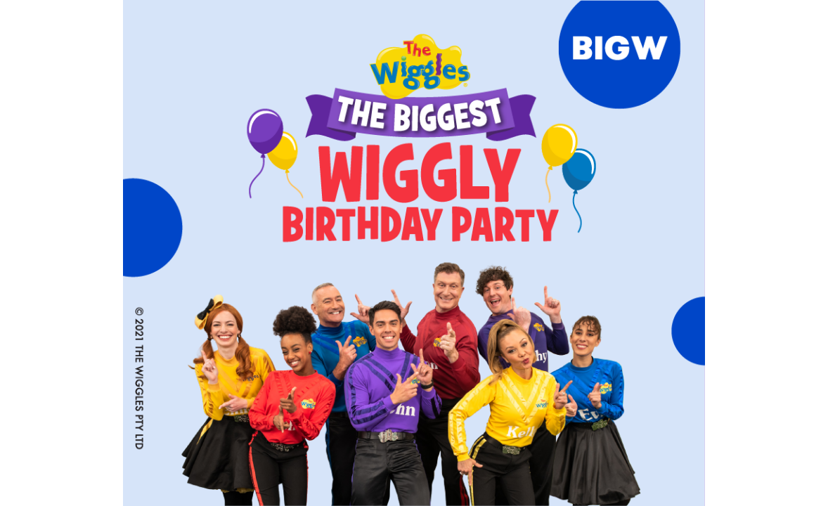The Biggest Wiggly Birthday Party BIG W